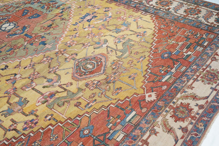 Antique Bakhshayesh Rug 9'8'' x 12'6''