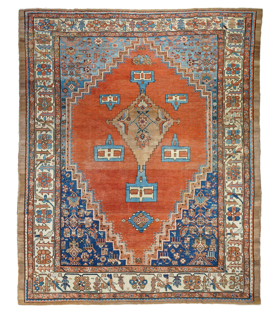 Antique Bakshayesh Rug 8'7'' x 11'1''