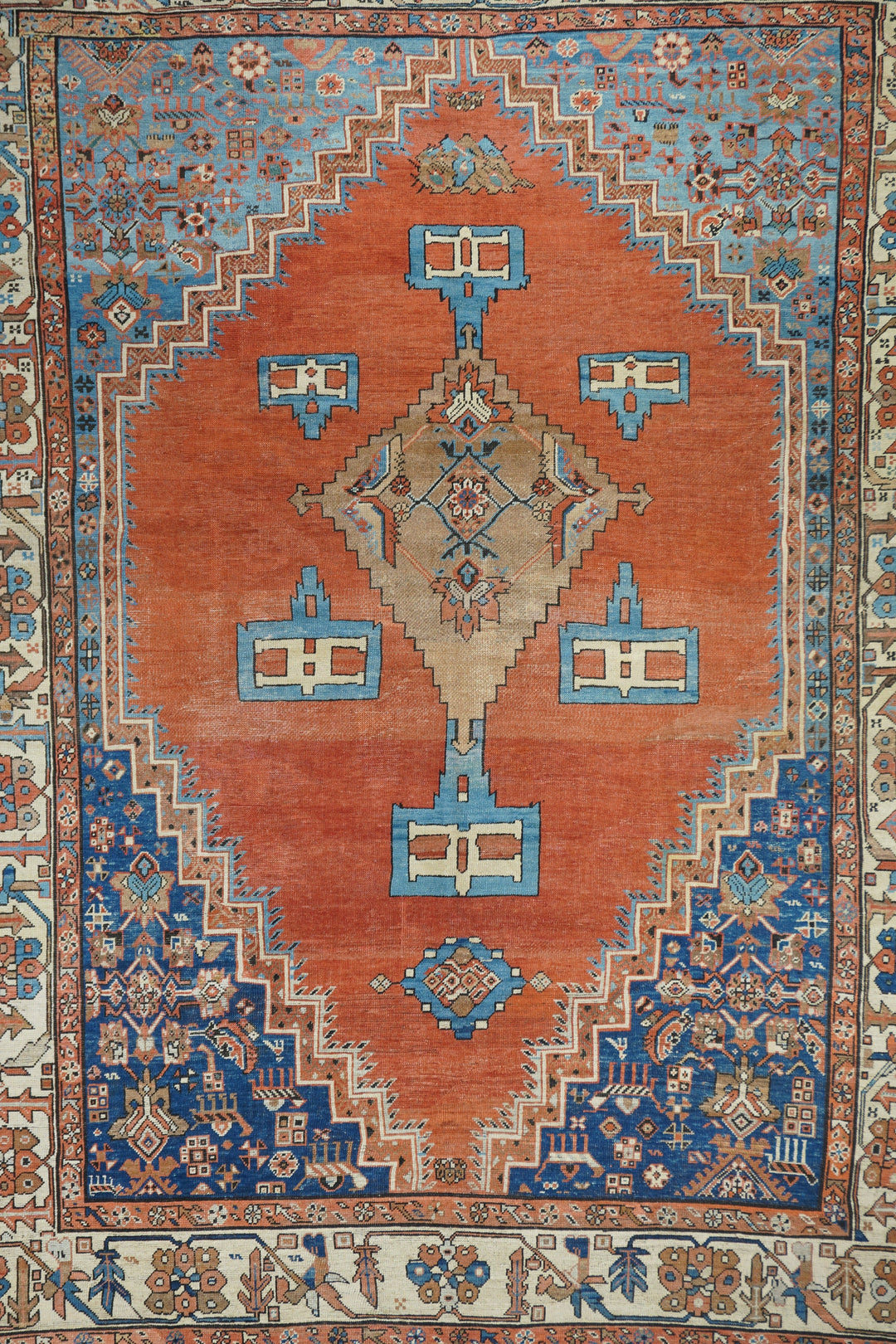 Antique Bakshayesh Rug 8'7'' x 11'1''