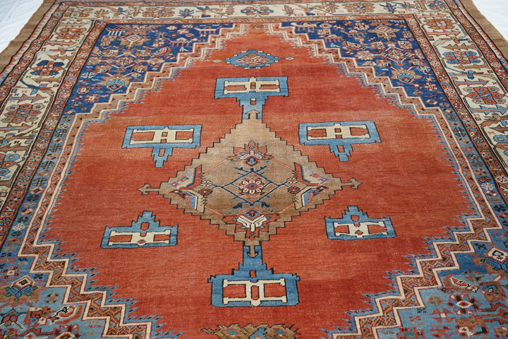 Antique Bakshayesh Rug 8'7'' x 11'1''