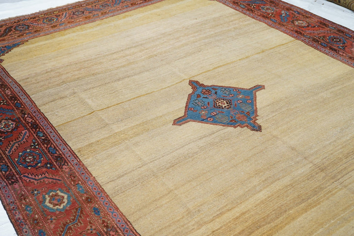 Antique Bakhshayesh Rug 9'1'' x 11'2''