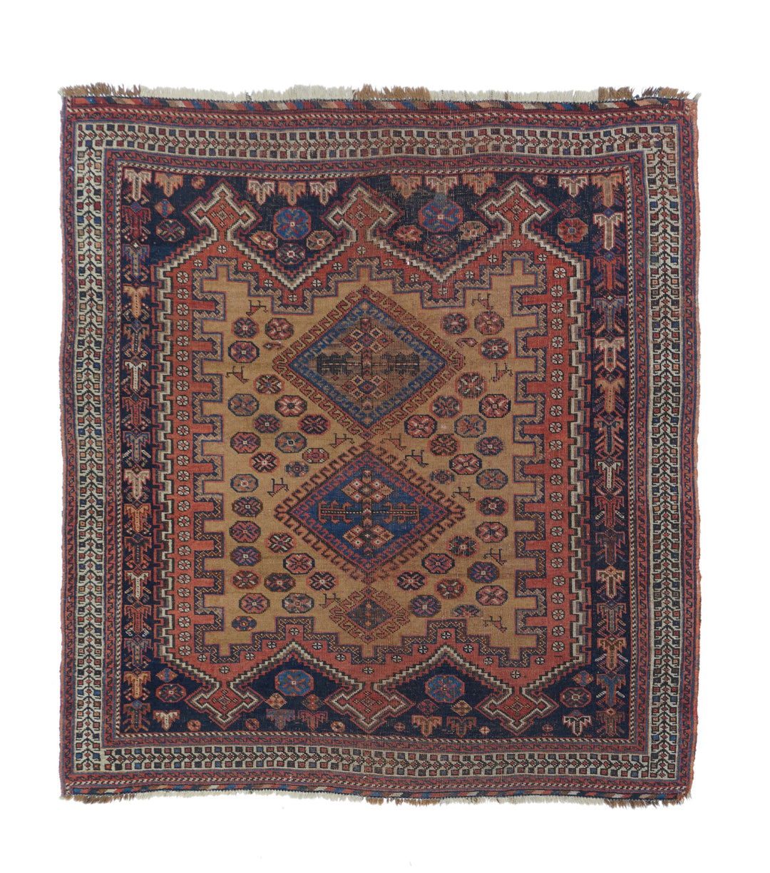 Antique Afshar Rug 3'11'' x 4'5''