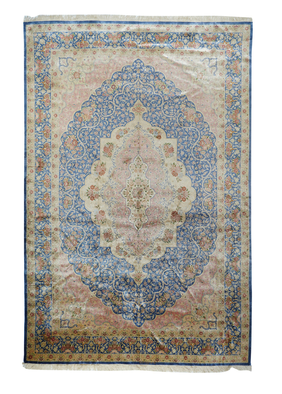 Vintage Qum Rug 6'5'' x 9'8''