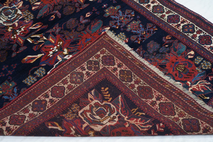 Antique Afshar Rug 4'3'' x 5'5''