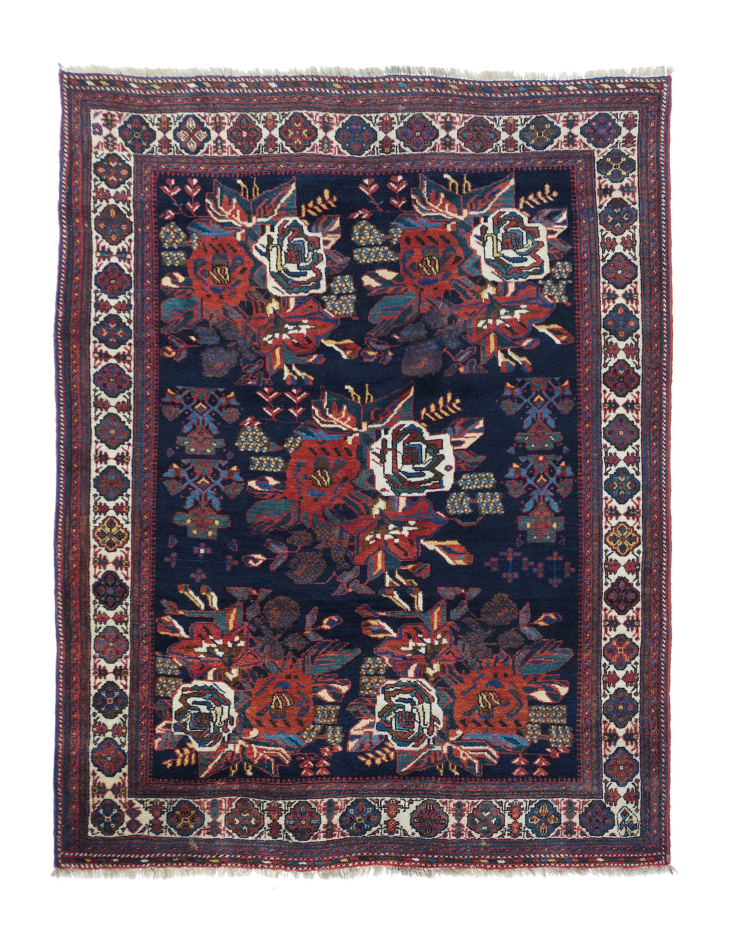 Antique Afshar Rug 4'3'' x 5'5''