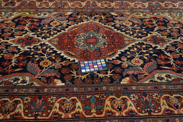 Antique Farahan Sarouk Rug 4'5'' x 6'8''