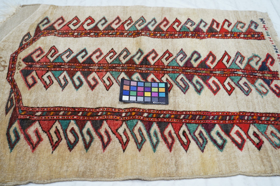 Vintage Gabbeh Rug 2'10'' x 3'6''