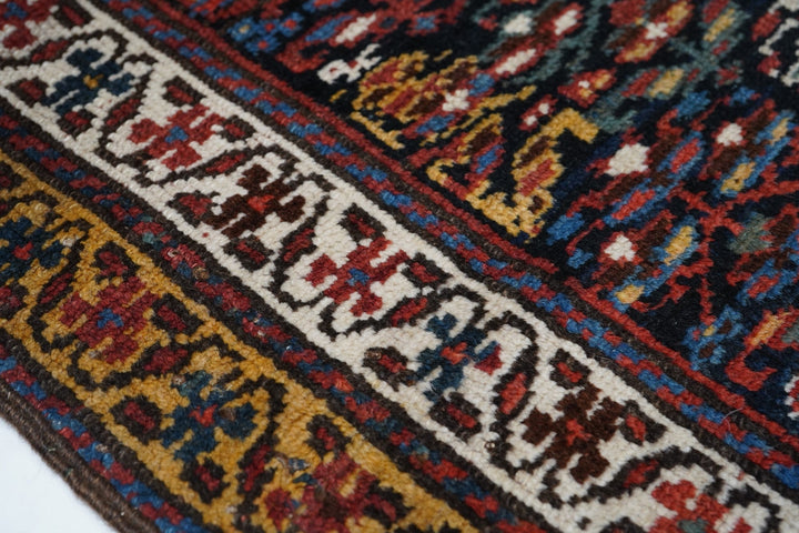 Antique Kurdish Rug 4'7'' x 7'6''