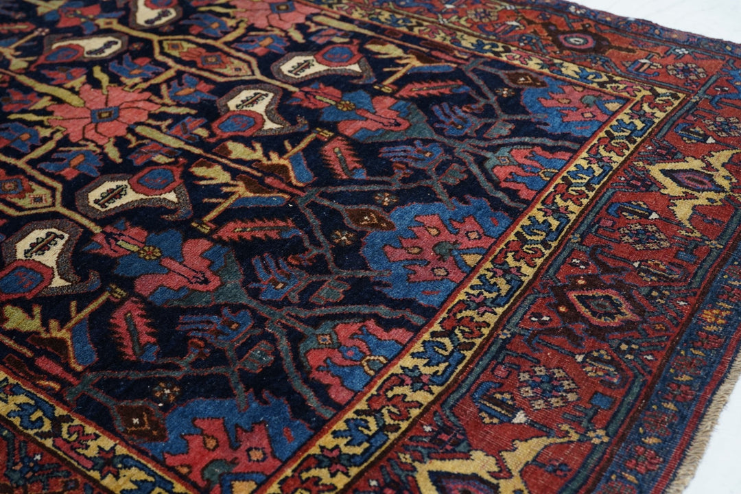 Antique Bidjar Rug 4'1'' x 6'11''