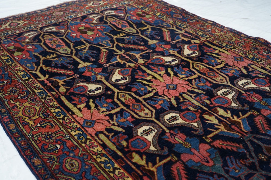 Antique Bidjar Rug 4'1'' x 6'11''