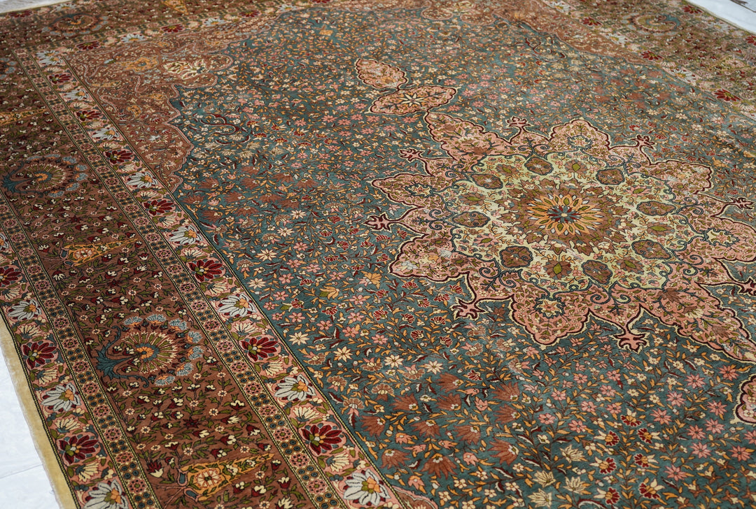 Antique Hereke Rug 8'5'' x 13'9''