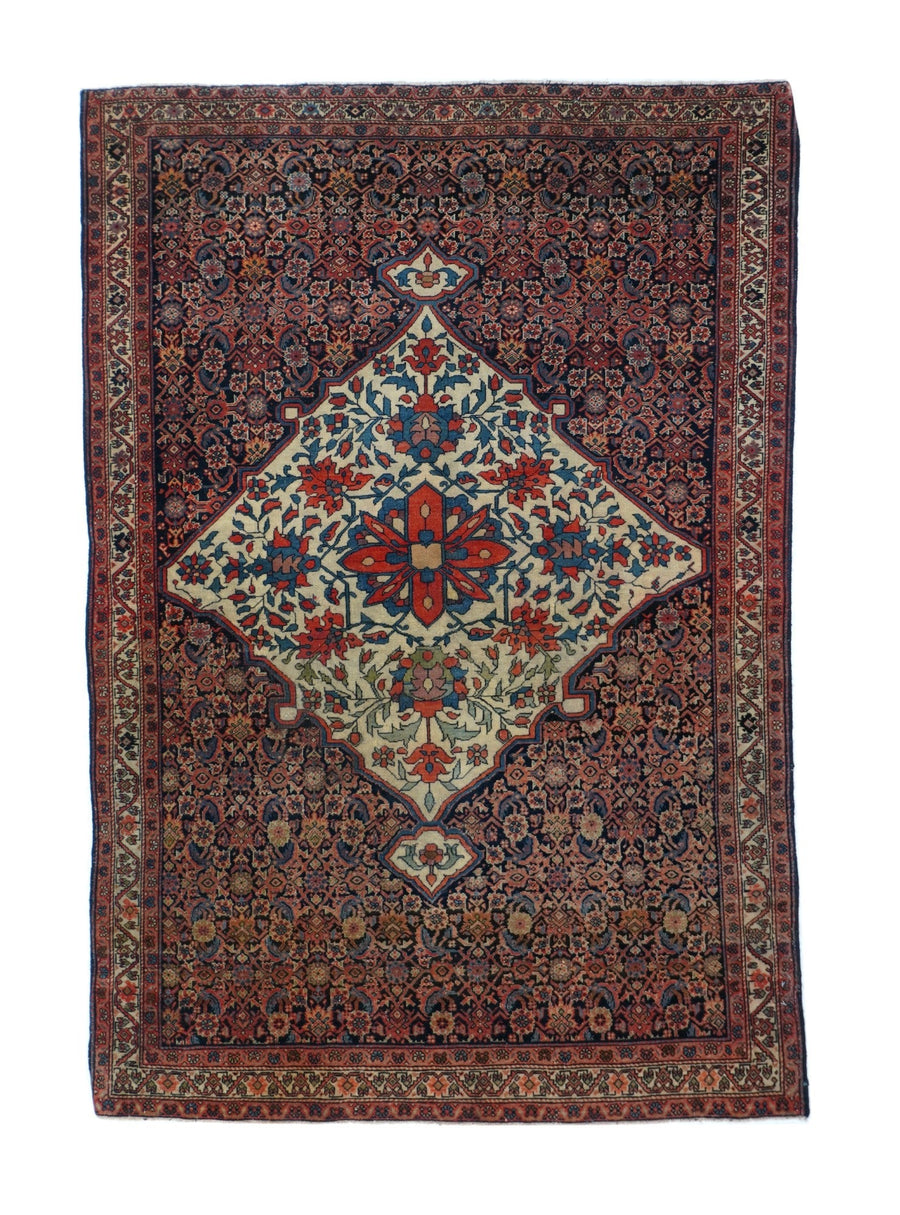 Antique Farahan Sarouk Rug 3'2'' x 4'9''