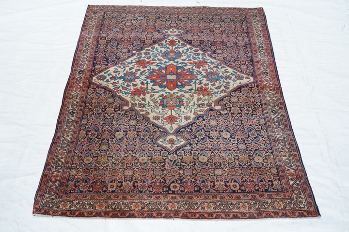 Antique Farahan Sarouk Rug 3'2'' x 4'9''