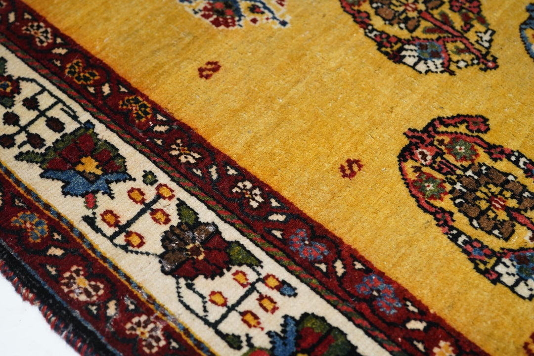 Antique Qashqai Rug 5'7'' x 8'2''