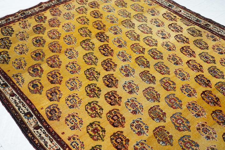 Antique Qashqai Rug 5'7'' x 8'2''