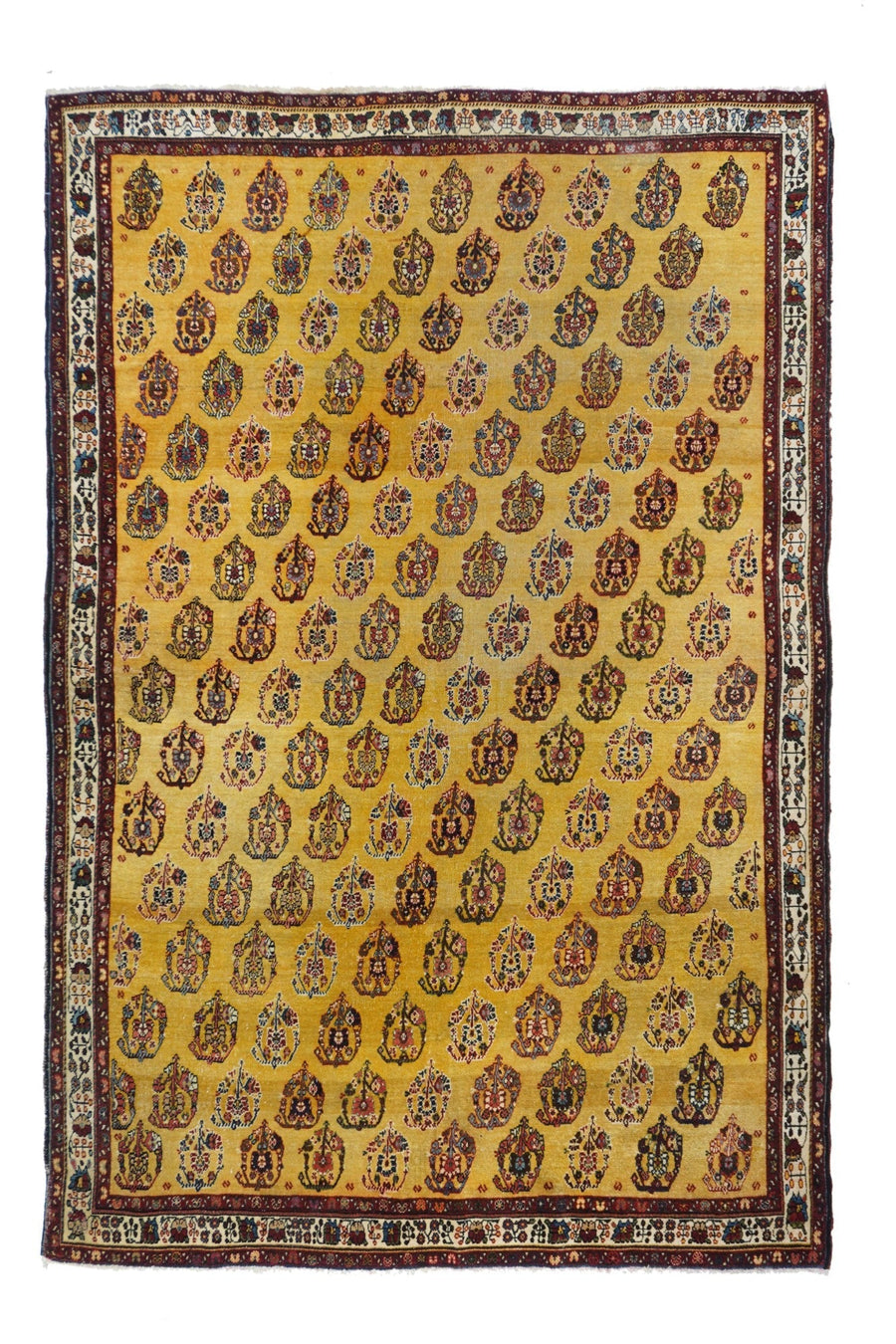 Antique Qashqai Rug 5'7'' x 8'2''