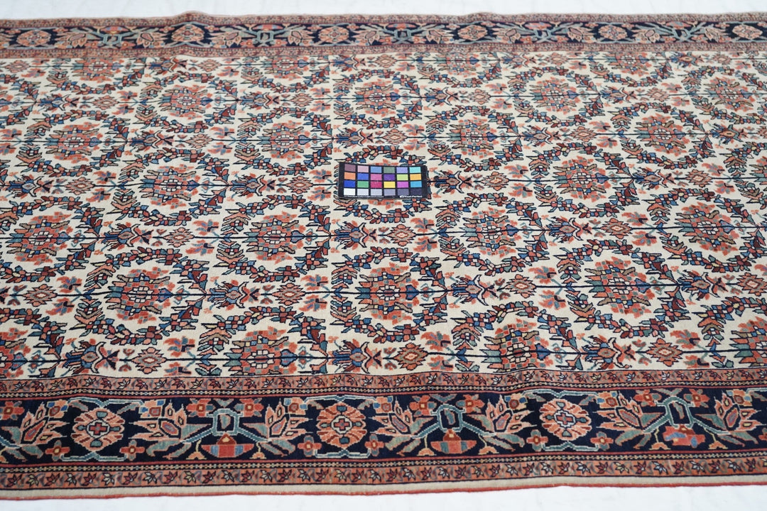 Antique Farahan Sarouk Rug 4'5'' x 6'10''