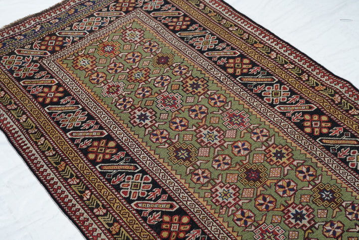 Antique Caucasian Shirvan Rug 3'6'' x 6'9''