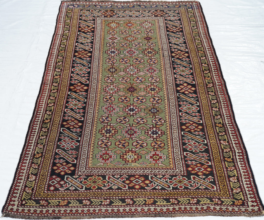 Antique Caucasian Shirvan Rug 3'6'' x 6'9''