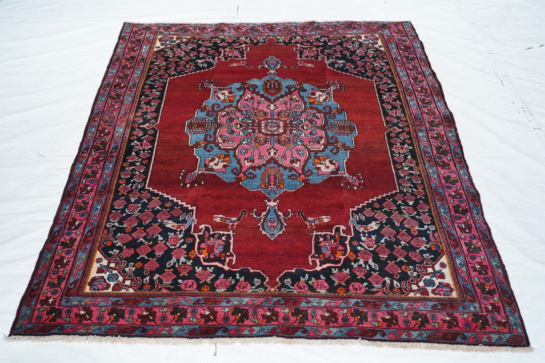 Antique Bidjar Rug 4'7'' x 6'10''