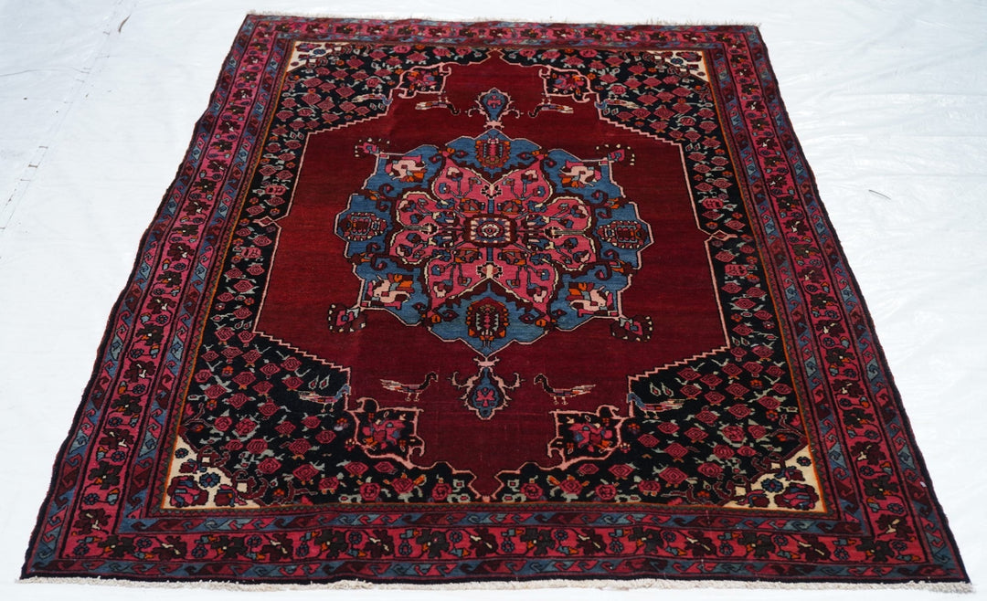 Antique Bidjar Rug 4'7'' x 6'10''