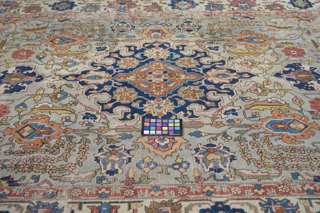 Antique Tabriz Rug 6'4'' x 9'9''