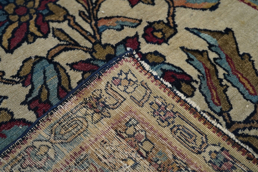 Antique Lavar Kerman Rug 3'10'' x 6'2''