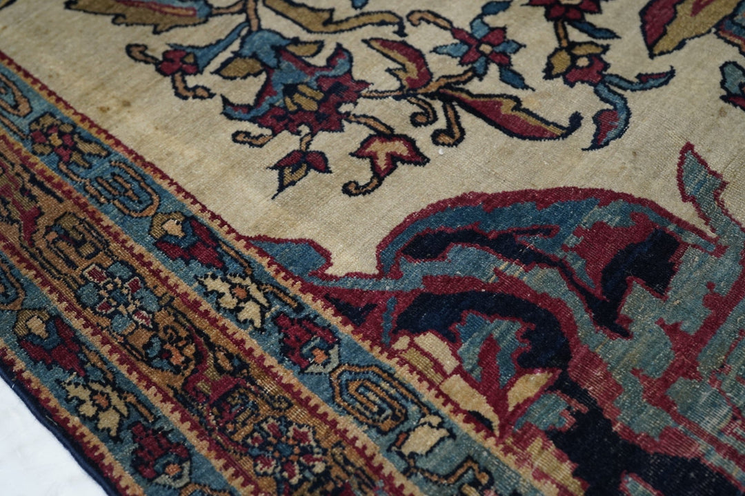 Antique Lavar Kerman Rug 3'10'' x 6'2''