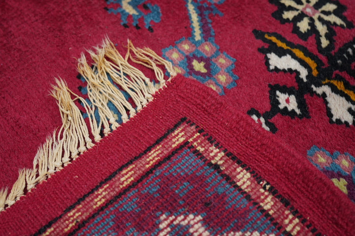 Vintage Moroccan Rug 6'5'' x 8'10''