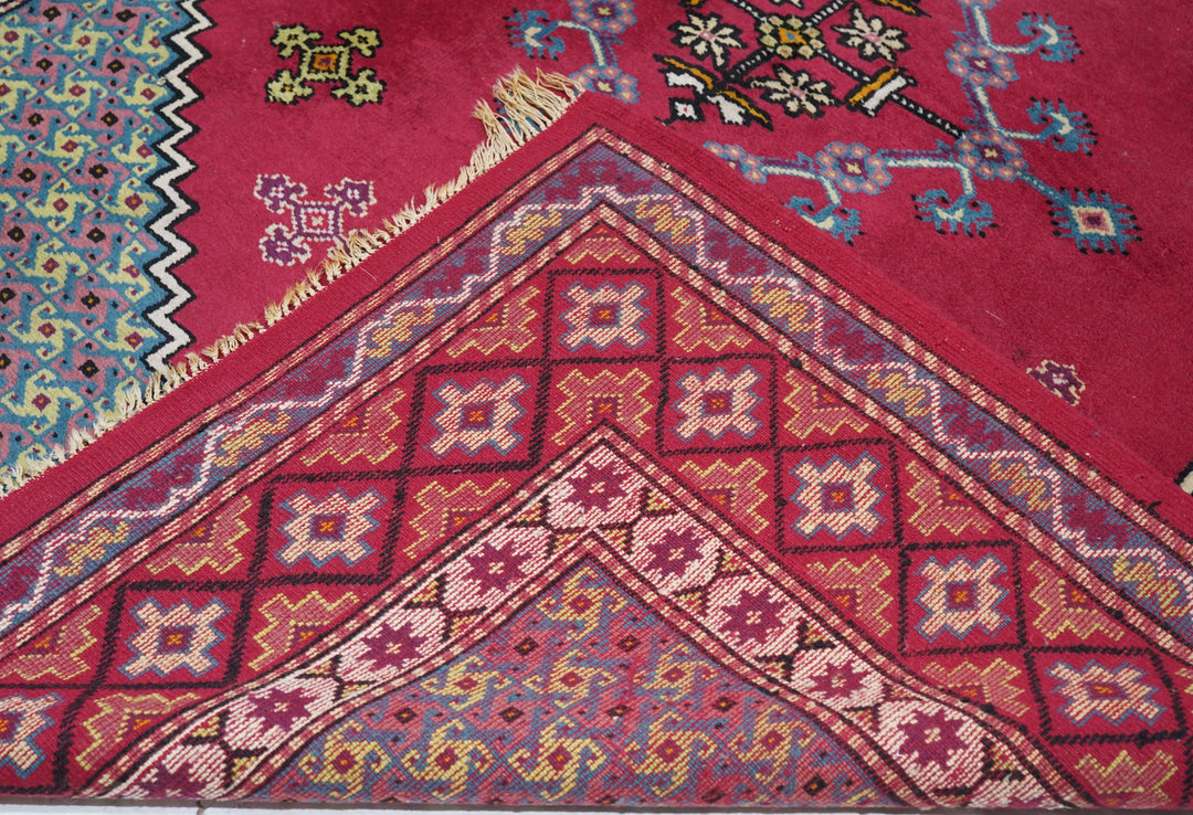 Vintage Moroccan Rug 6'5'' x 8'10''