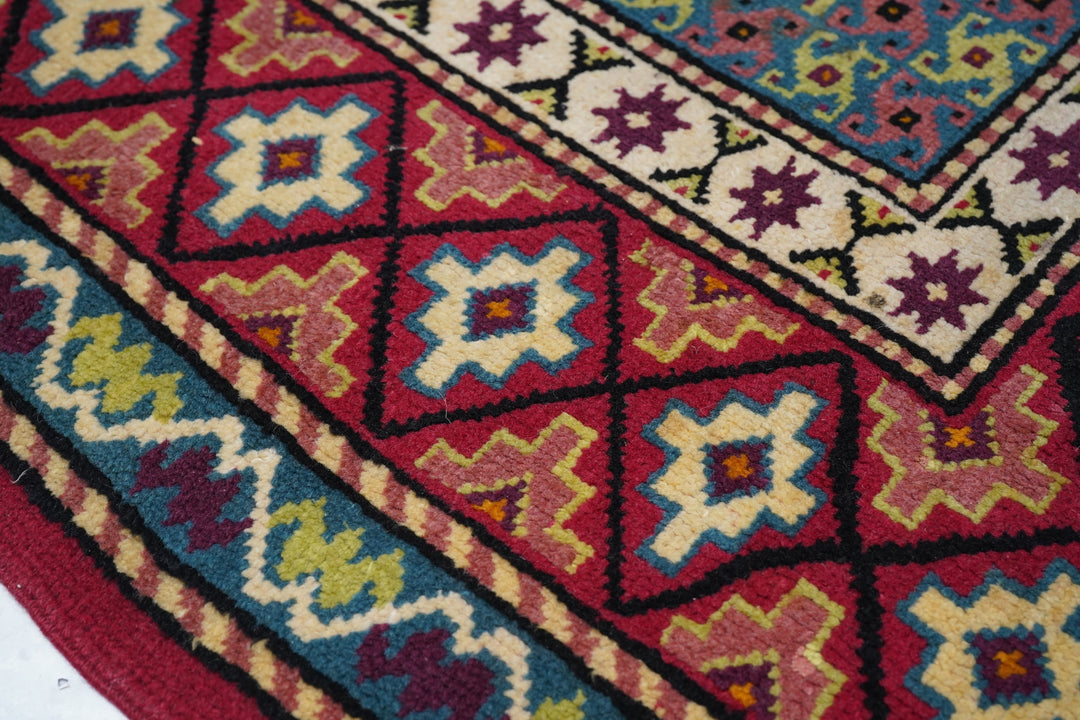 Vintage Moroccan Rug 6'5'' x 8'10''