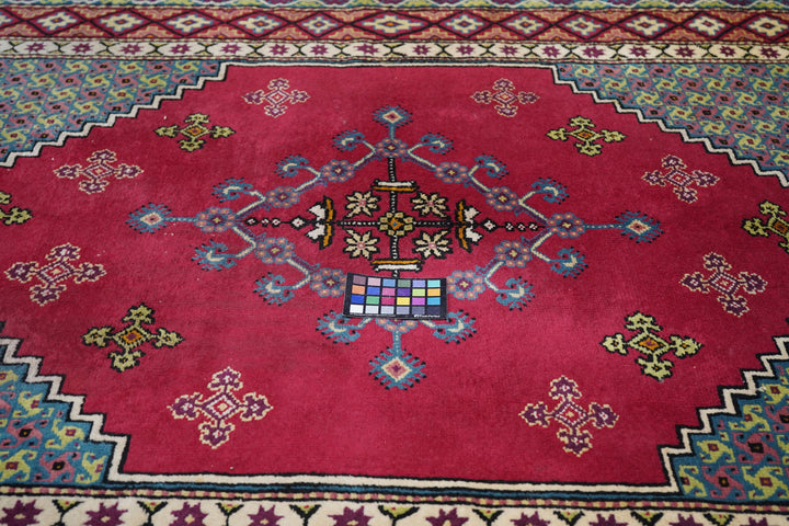 Vintage Moroccan Rug 6'5'' x 8'10''