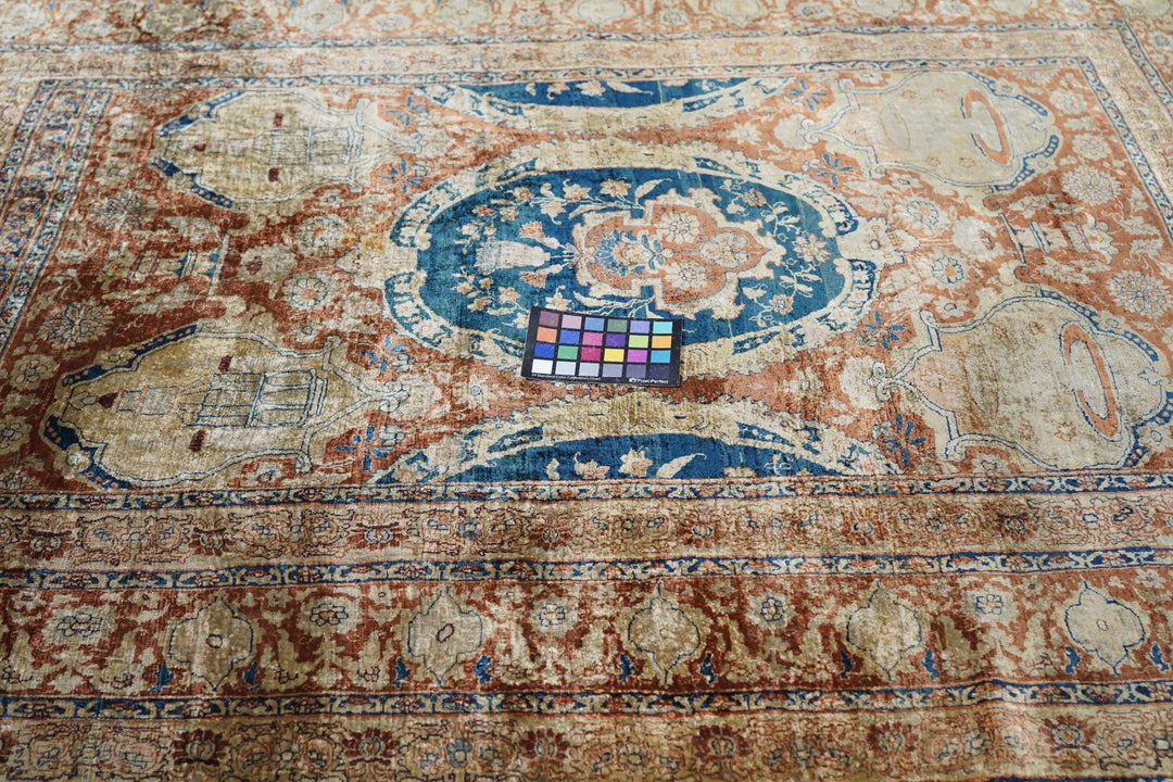 Antique Heriz Rug 4'7'' x 6'1''