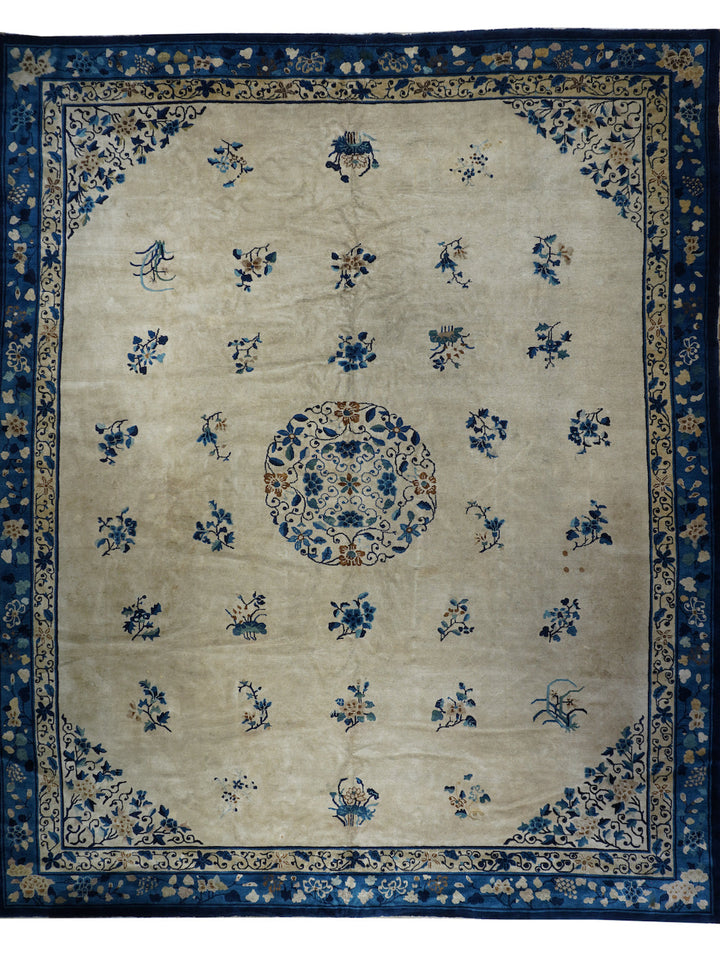 Antique Peking Rug 12'0'' x 14'7''