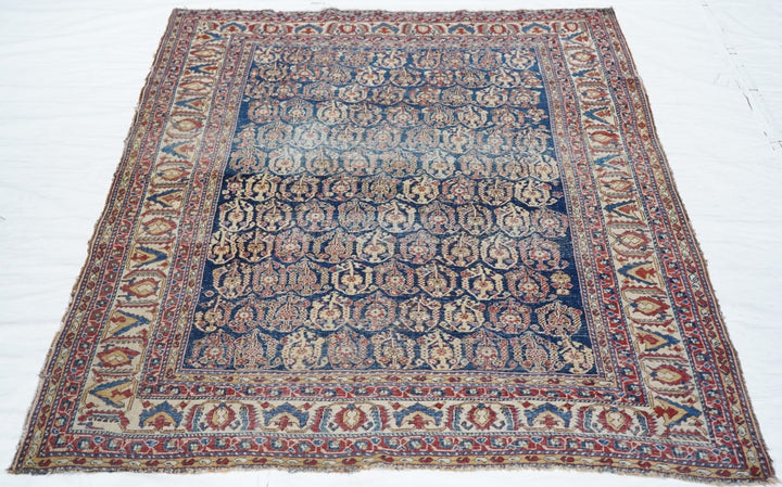 Antique Qashqai Rug 4'4'' x 6'4''