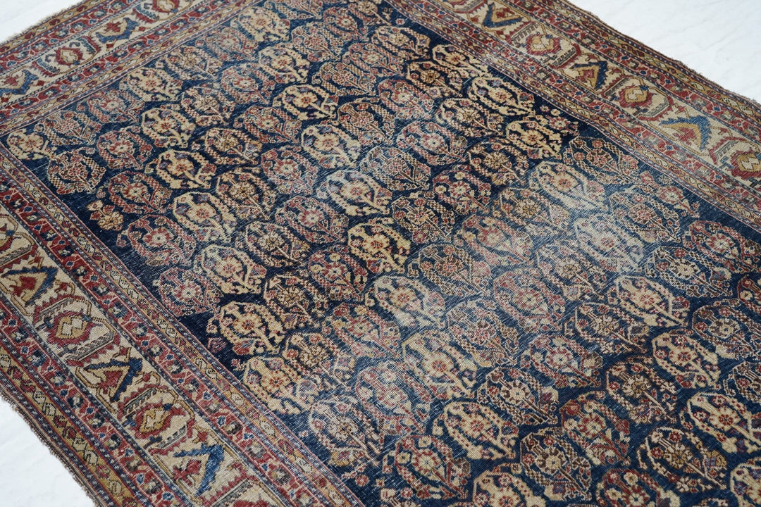 Antique Qashqai Rug 4'4'' x 6'4''