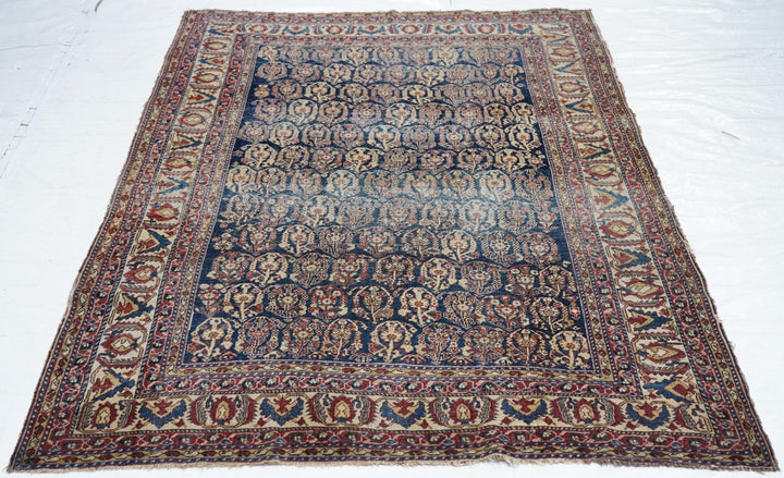 Antique Qashqai Rug 4'4'' x 6'4''