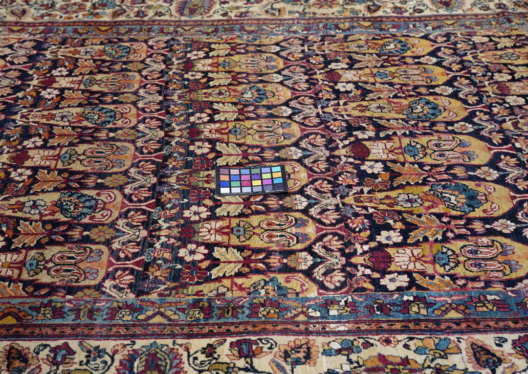 Antique Lavar Kerman Rug 6'2'' x 14'6''