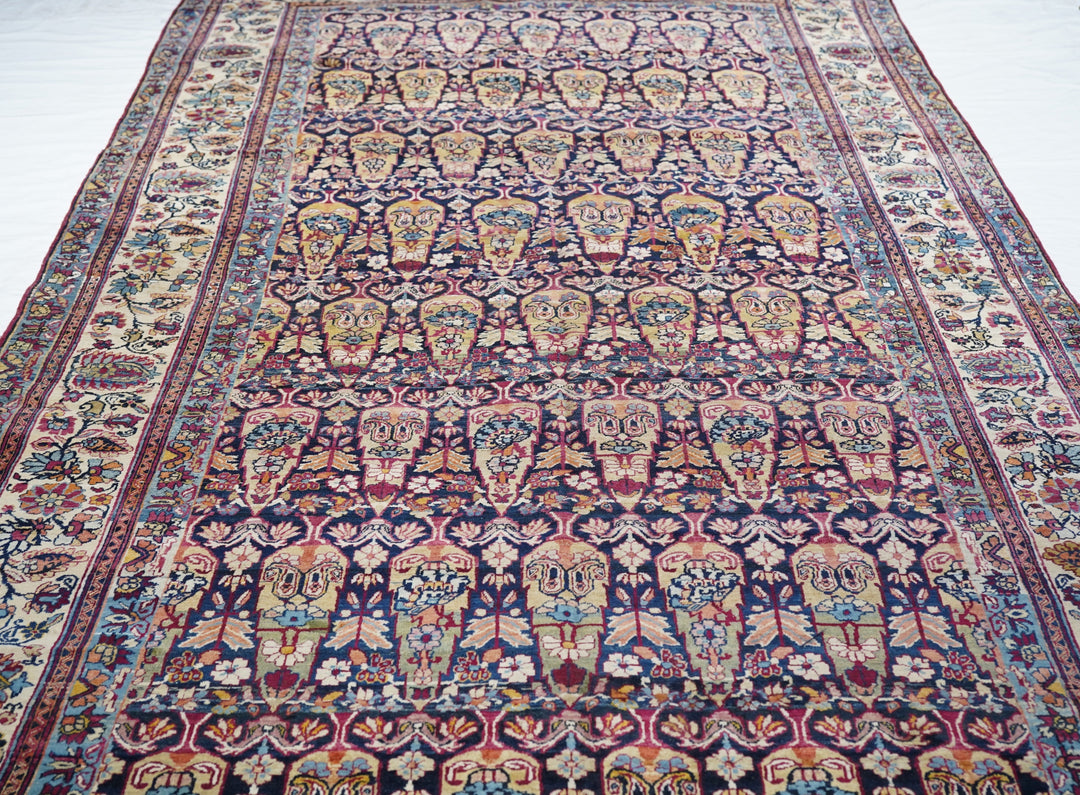 Antique Lavar Kerman Rug 6'2'' x 14'6''