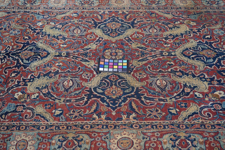 Antique Tehran Rug 4'5'' x 7'1''