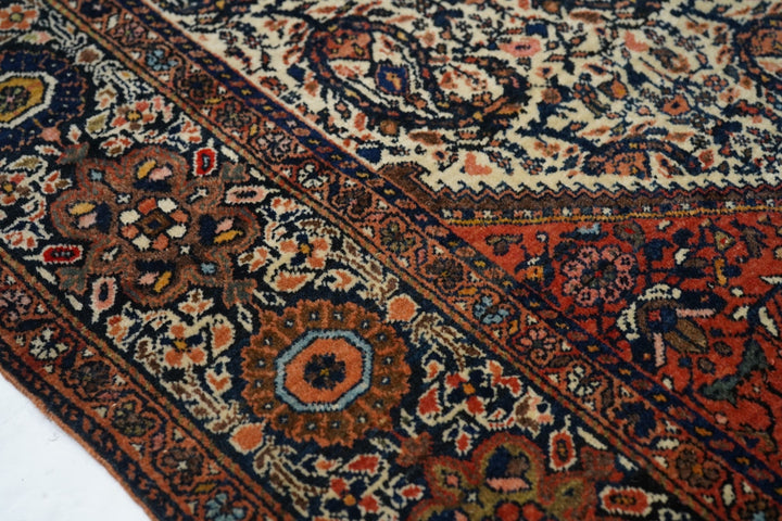 Antique Farahan Sarouk Rug 4'3'' x 6'5''