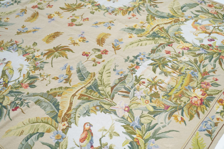 French Aubusson Design Rug 8'0'' x 10'0''