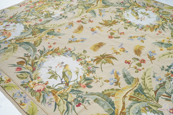 French Aubusson Design Rug 8'0'' x 10'0''