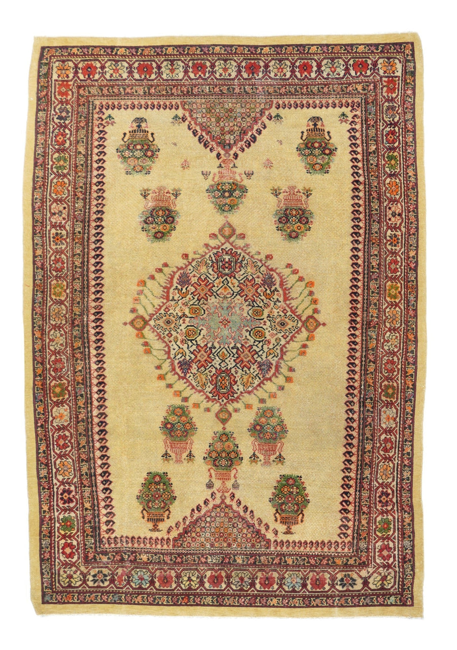 Antique Farahan Rug 4'3'' x 6'5''