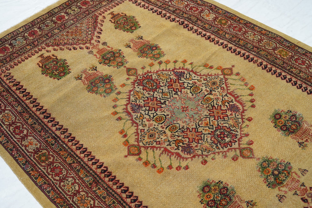 Antique Farahan Rug 4'3'' x 6'5''