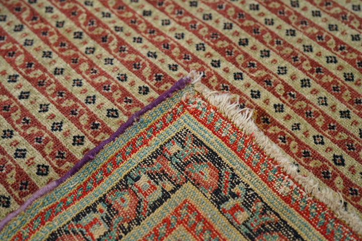 Antique Senneh Rug 4'4'' x 6'0"