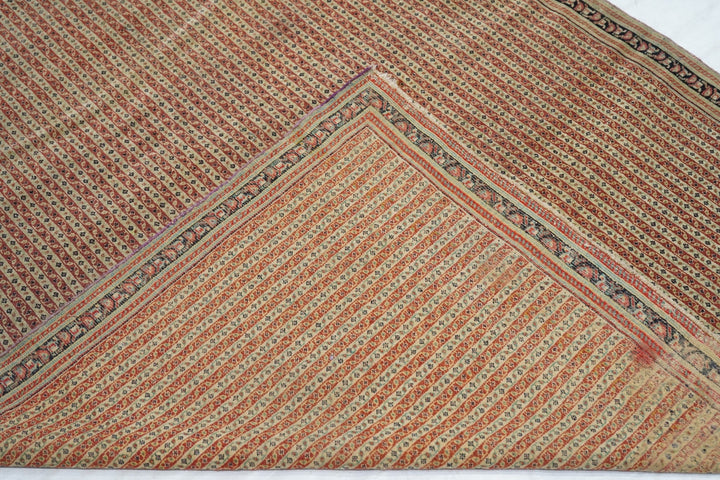 Antique Senneh Rug 4'4'' x 6'0"