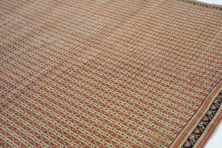 Antique Senneh Rug 4'4'' x 6'0"