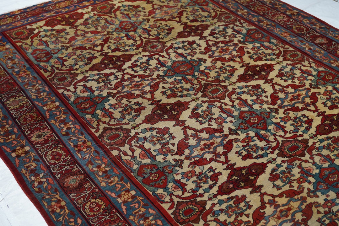 Antique Farahan Sarouk Rug 6'6'' x 10'1''