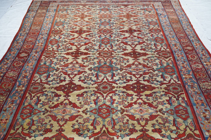 Antique Farahan Sarouk Rug 6'6'' x 10'1''